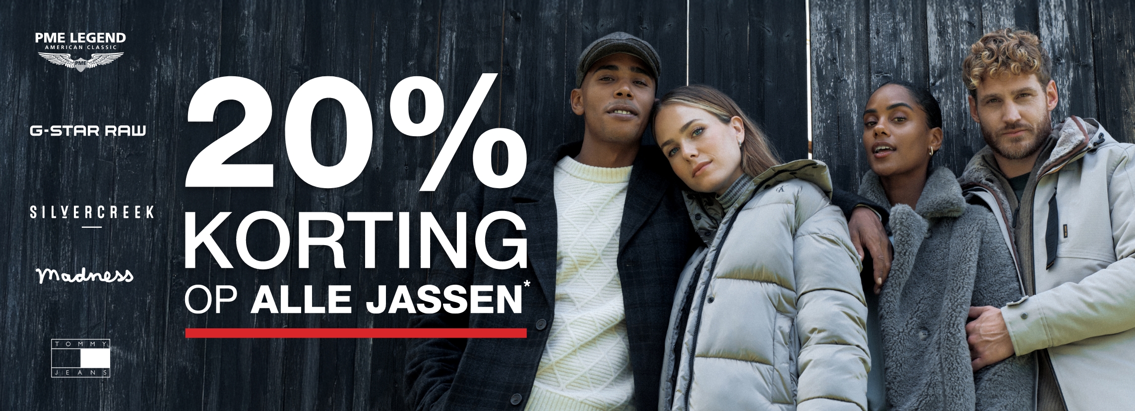 Black Friday Deal: -20% op alle jassen*