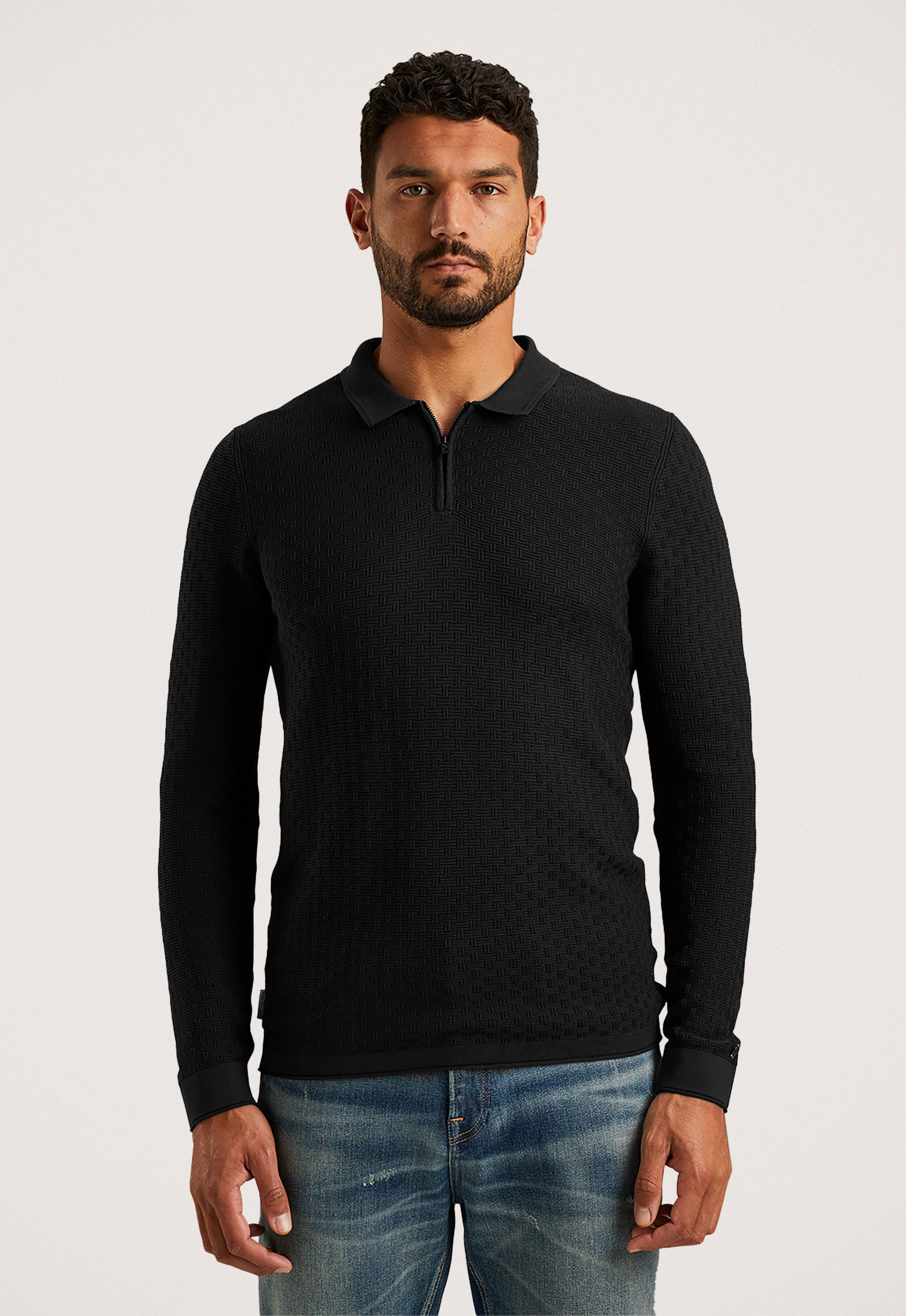 Cast iron Long Sleeve Polo