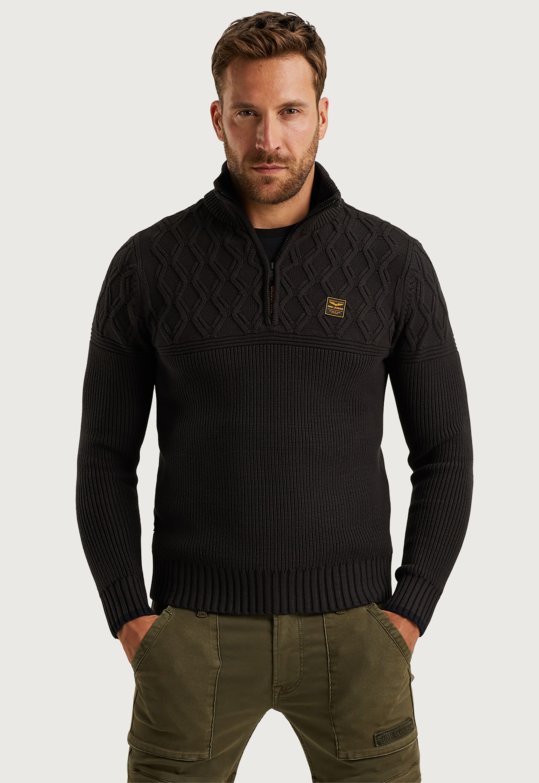 Pme legend Half Zip Collar Trui