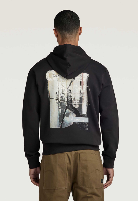  Back Print Hoodie 