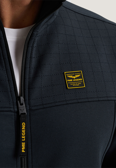 Zip Spacer Sweatvest