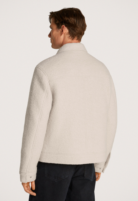 Textured Wool Jas