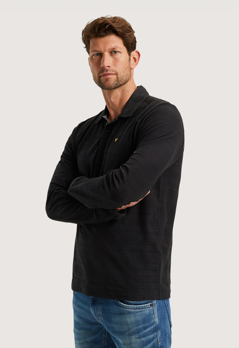 Jacquard Polo Longsleeve