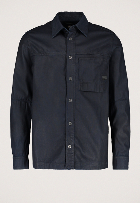 1-Pocket Denim Overshirt