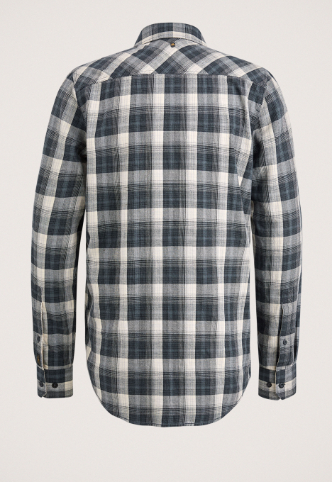 Twill Yarndyed Check Overshirt