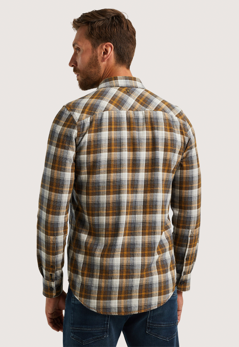 Twill Yarndyed Check Overshirt