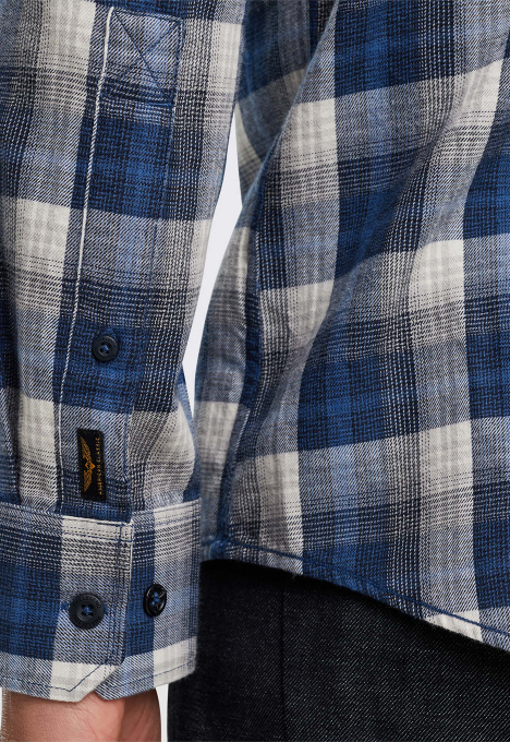 Twill Yarndyed Check Overshirt