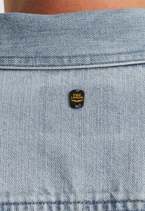 Denim Badge Overshirt