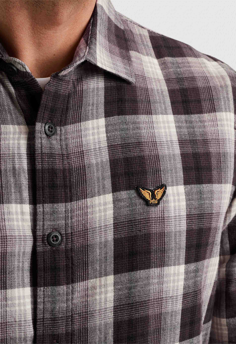 Twill Yarndyed Check Overshirt 