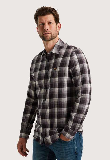 Twill Yarndyed Check Overshirt 