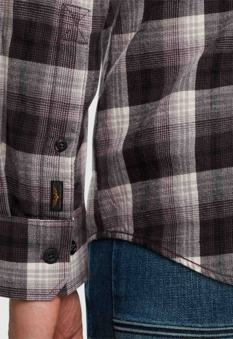 Twill Yarndyed Check Overshirt 