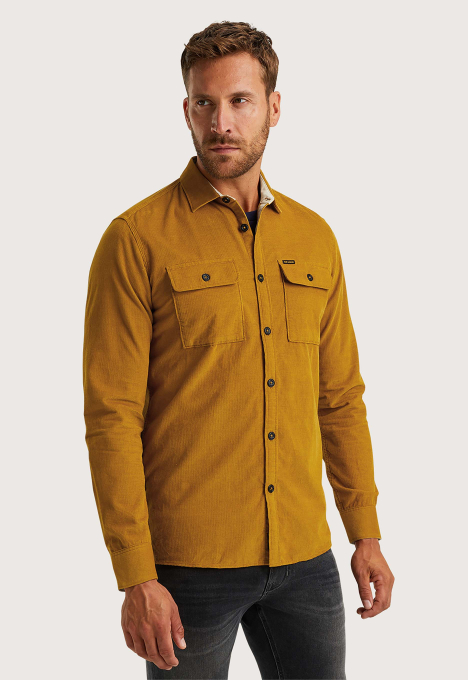 Fine Waffle Corduroy Overshirt 