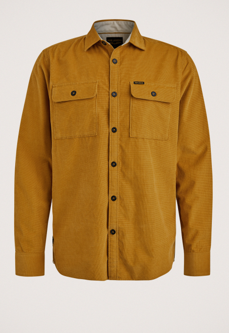 Fine Waffle Corduroy Overshirt 