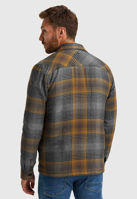 Fur Lined Check Overshirt 