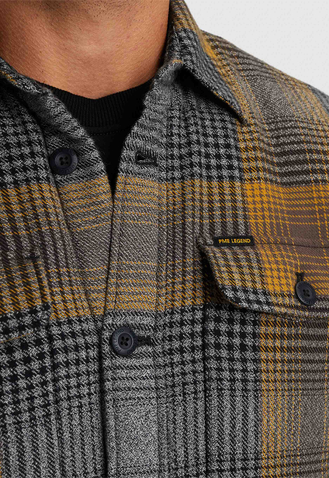 Fur Lined Check Overshirt 