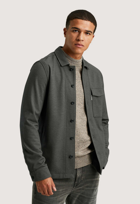 Jersey Twill Overshirt