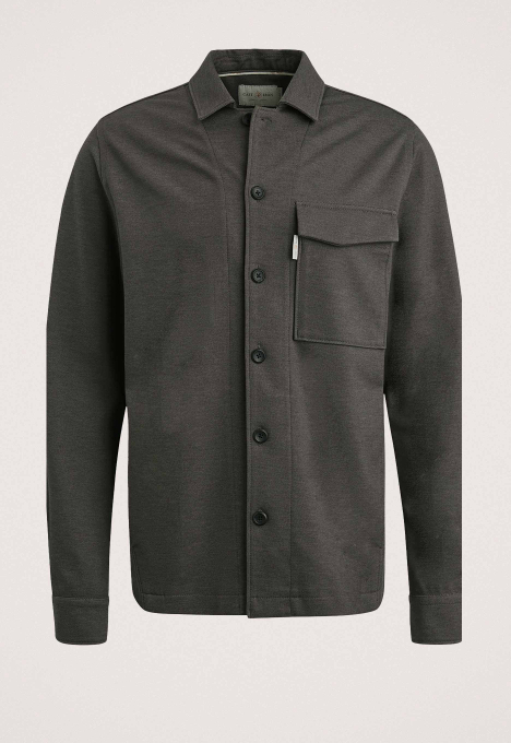 Jersey Twill Overshirt