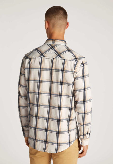 Check Flannel Overshirt