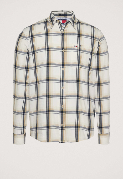 Check Flannel Overshirt