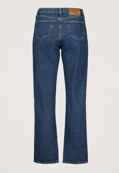 High Rise Straight Jeans