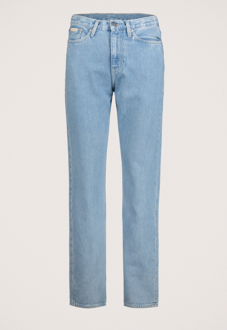 High Rise Straight Jeans