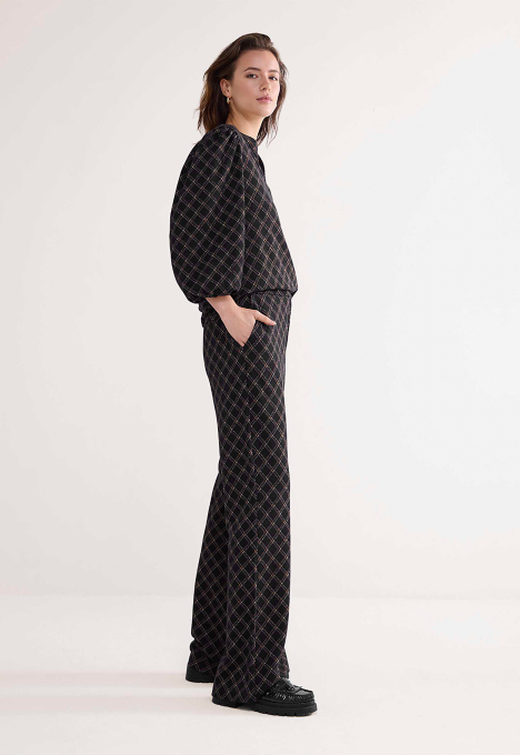 Diagonal Check Broek