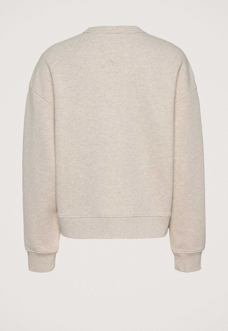 Boxy Badge Crew Sweater