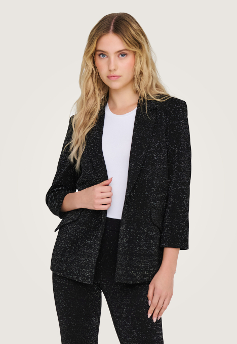 Alya Fitted Glit Blazer 