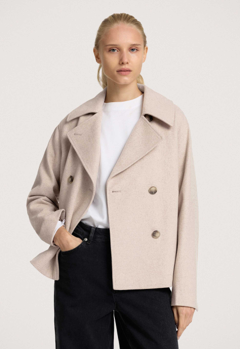 Alma Short Wool Jacket 