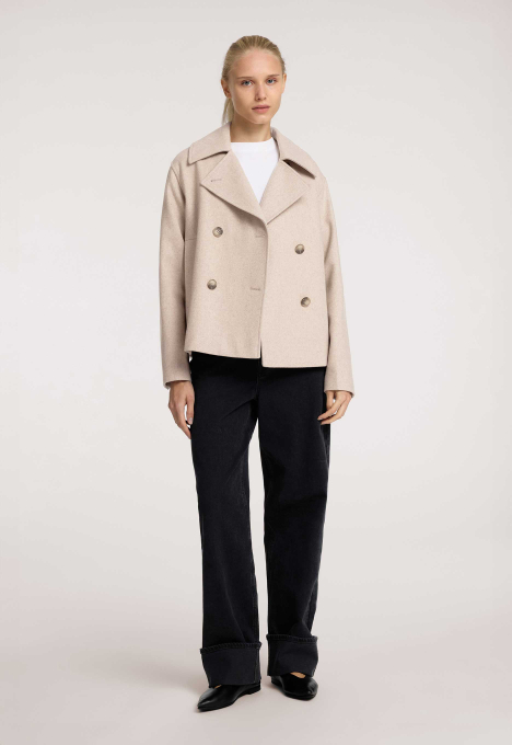 Alma Short Wool Jacket 