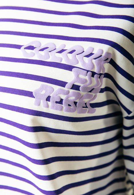 Logo Wave Stripe Longsleeve