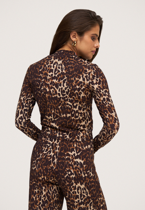  Jeff Leopard Longsleeve