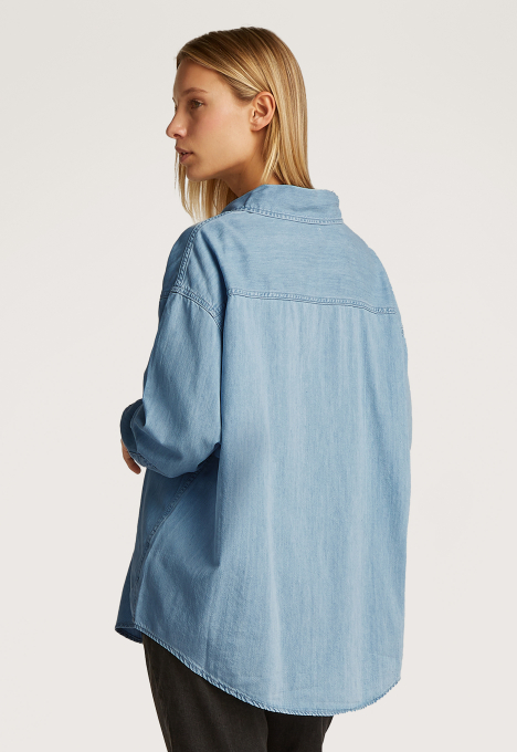 Oversized Denim Overhemd