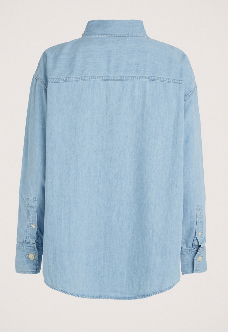 Oversized Denim Overhemd