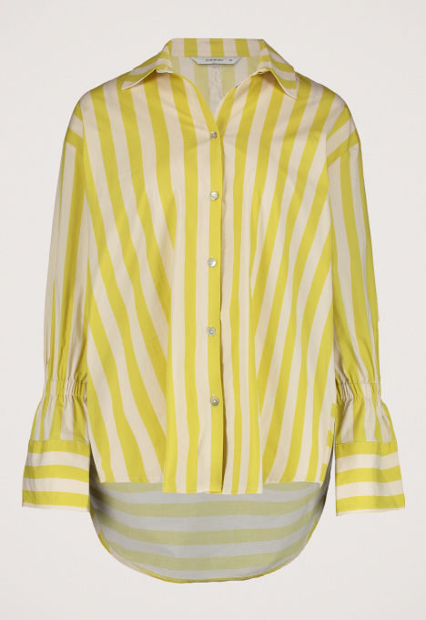 Printed Stripe Blouse