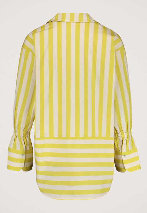 Printed Stripe Blouse