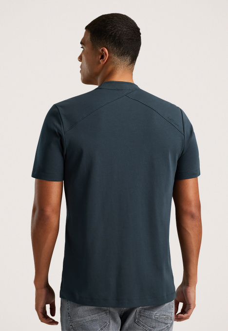 R-neck Regular Interlock T-shirt 