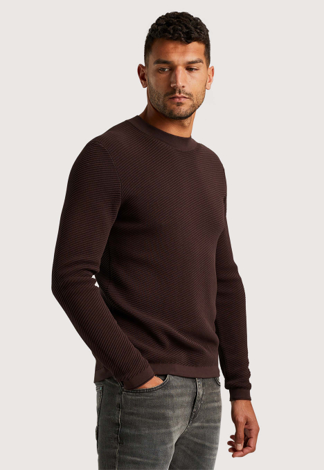 Mock neck Cotton Modal Trui