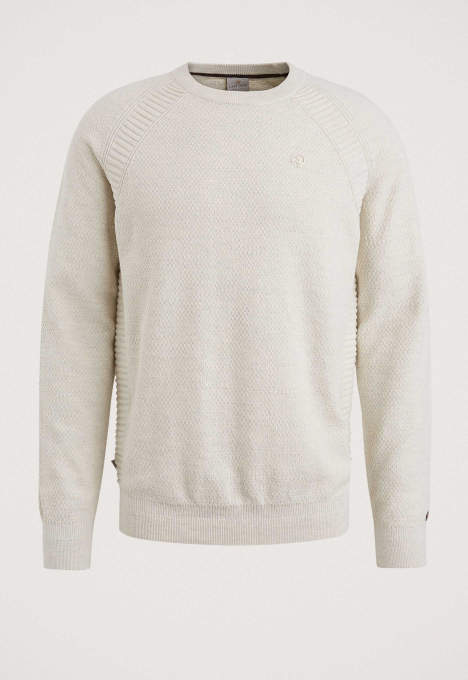 Crewneck Heather Plated Blend Trui