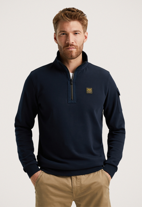 Flight Pocket Jersey Sweater