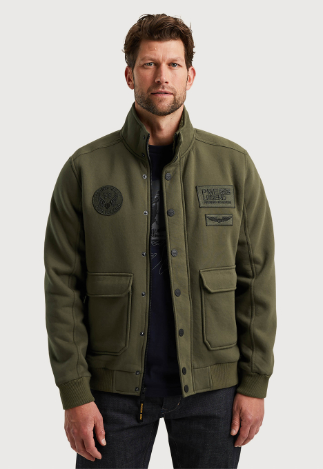 Sherpa Bonded Button Jacket