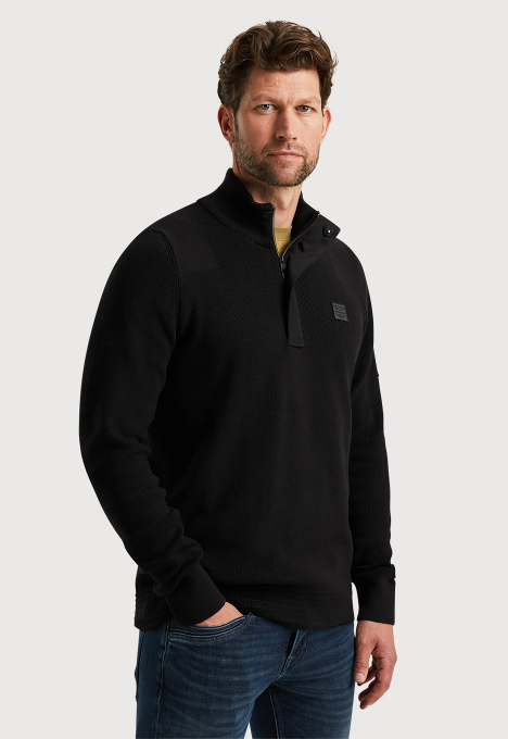 Half zip Collar Trui