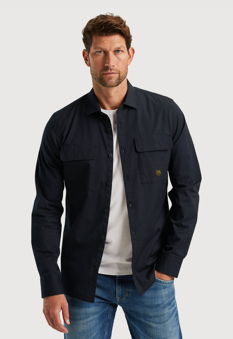 Twill Stretch Overshirt 