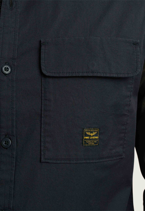 Twill Stretch Overshirt 