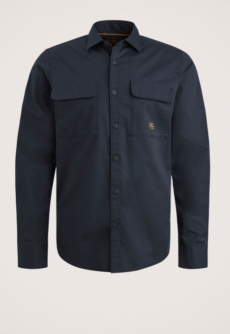 Twill Stretch Overshirt 