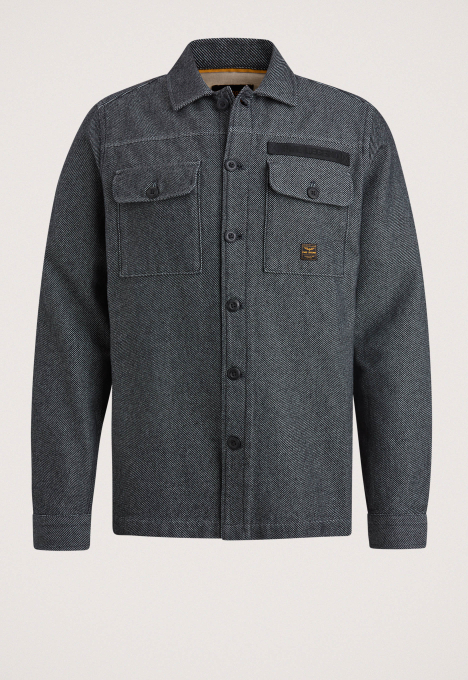 Flannel Twill Overshirt 