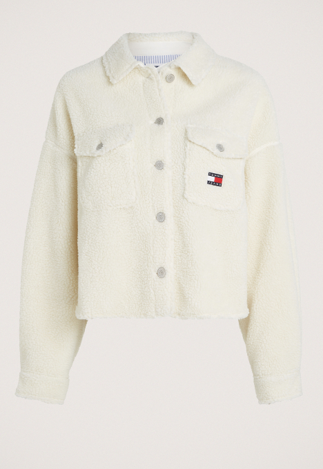 Teddy Badge Overshirt