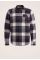 Flanel Twill Check Overshirt 