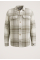 Check Wave Overshirt