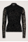 Neyo Leopard Mesh Turtle Top